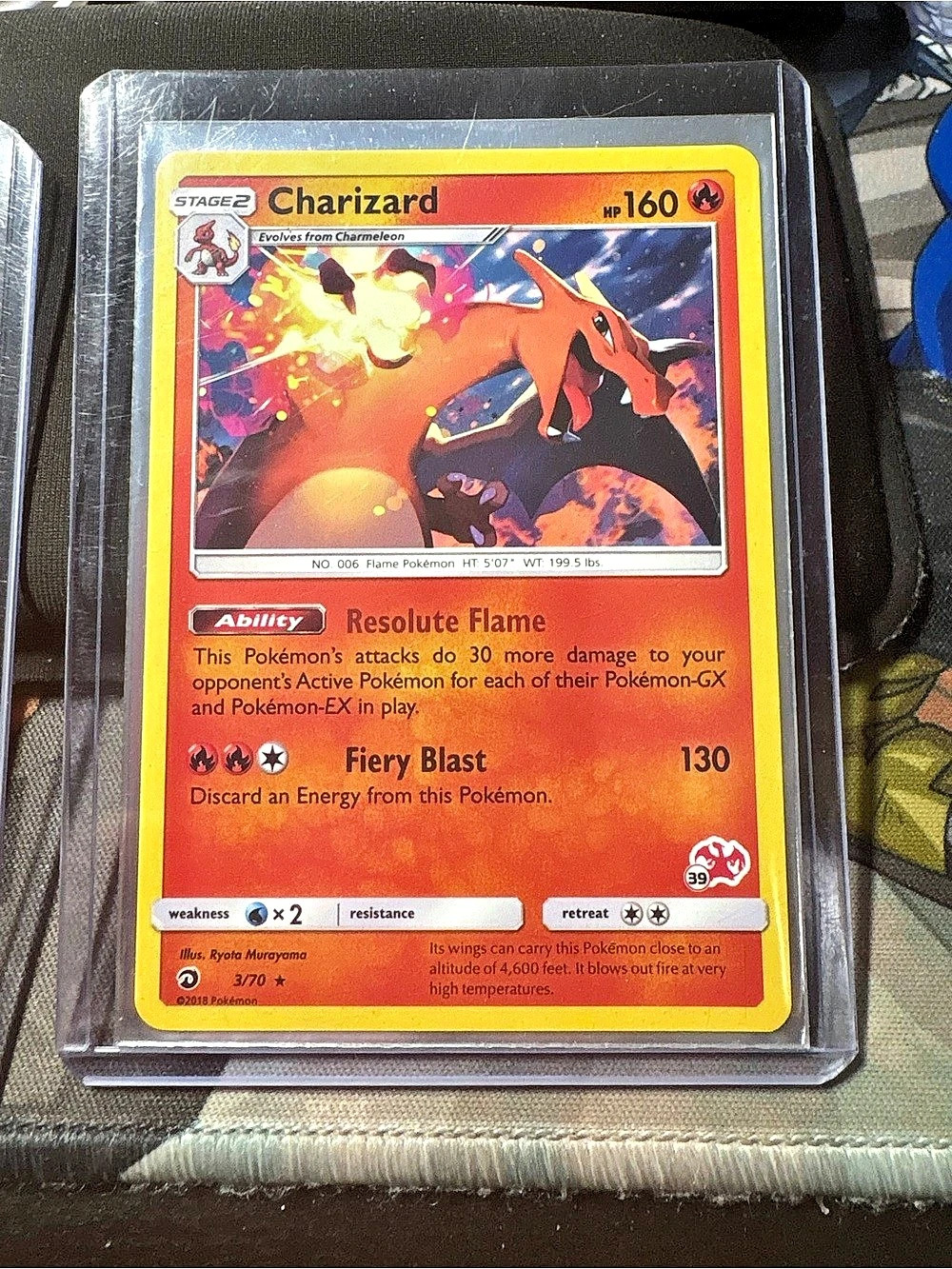 Pokémon Charizard ex Trading Card